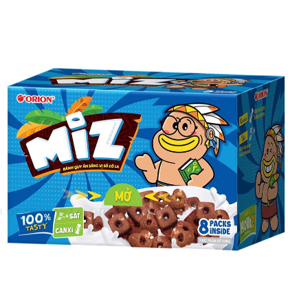 Bánh Quy Orion Miz Vị Socola 216G