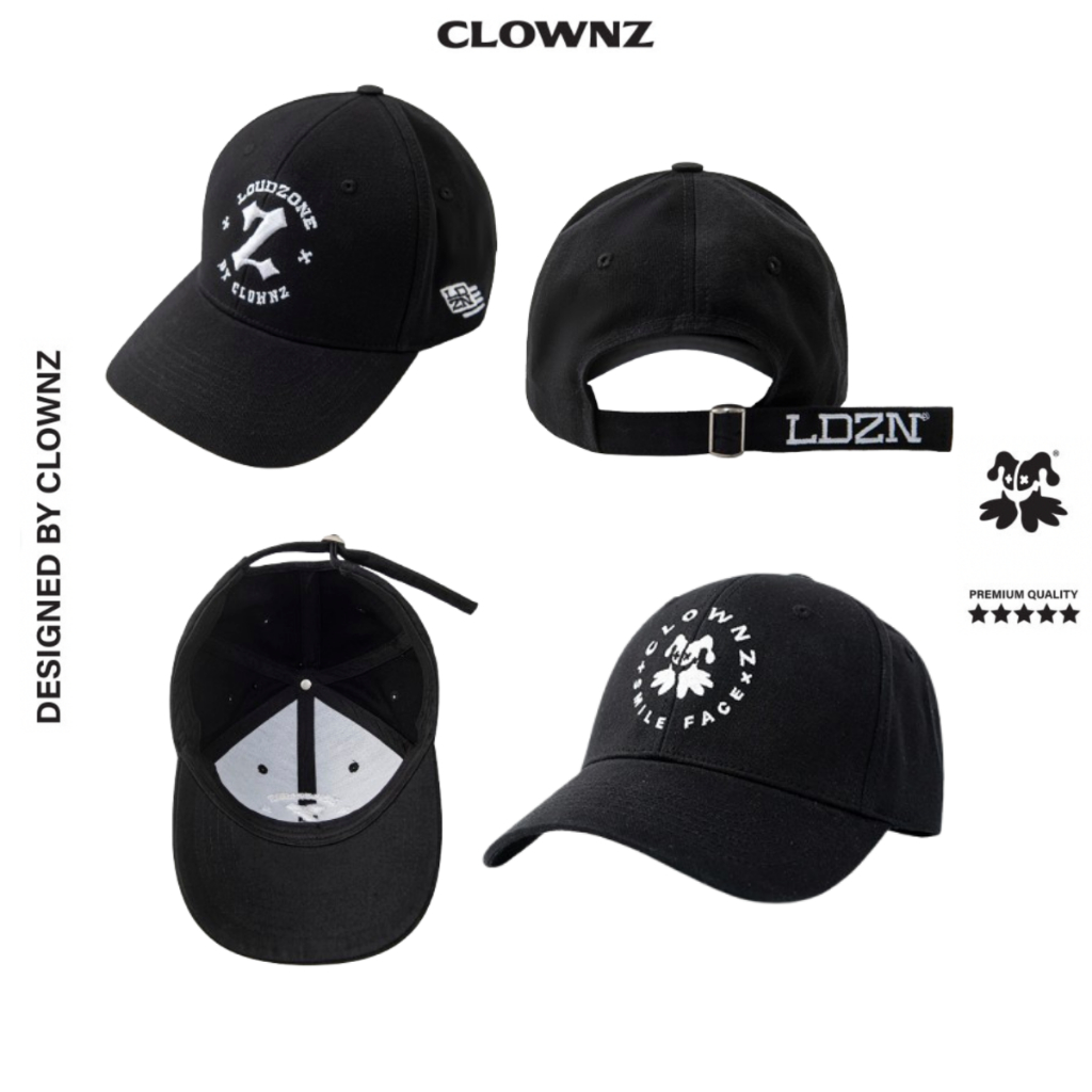 Mũ lưỡi trai, nón kết thêu local brand ClownZ Smile Face V2 unisex nam nữ ulzzang hàn quốc