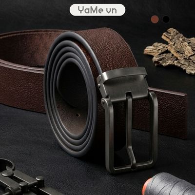 Dây Nịt Nam Da Trâu Siêu Bền Khóa Gài Kim #Y2010 154 24899 |YaMe|