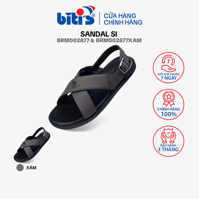SanDal Si Nam Biti's BRM002877 BRM002877XAM (Xám)