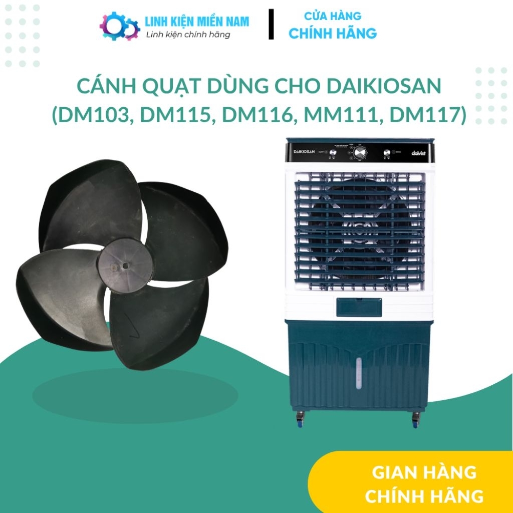 Cánh quạt dùng cho Daikiosan (DM103, DM115, DM116, MM111, DM117)