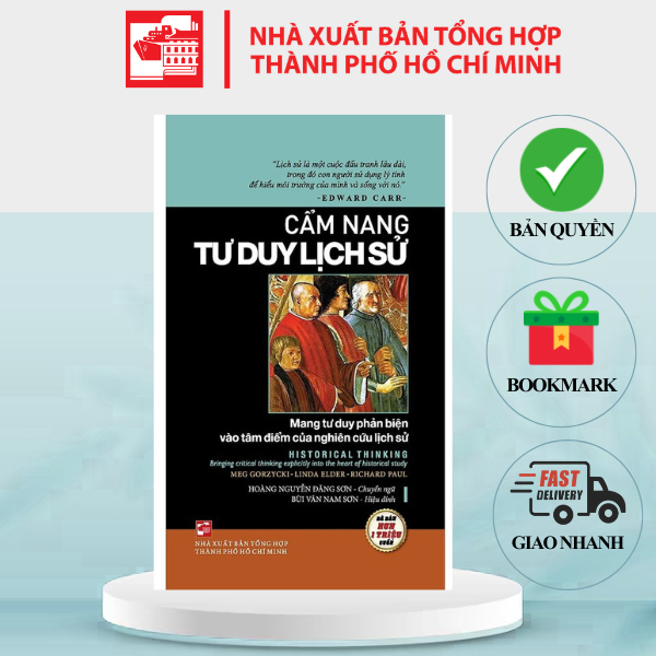 Sách Cẩm nang tư duy lịch sử - Tái bản