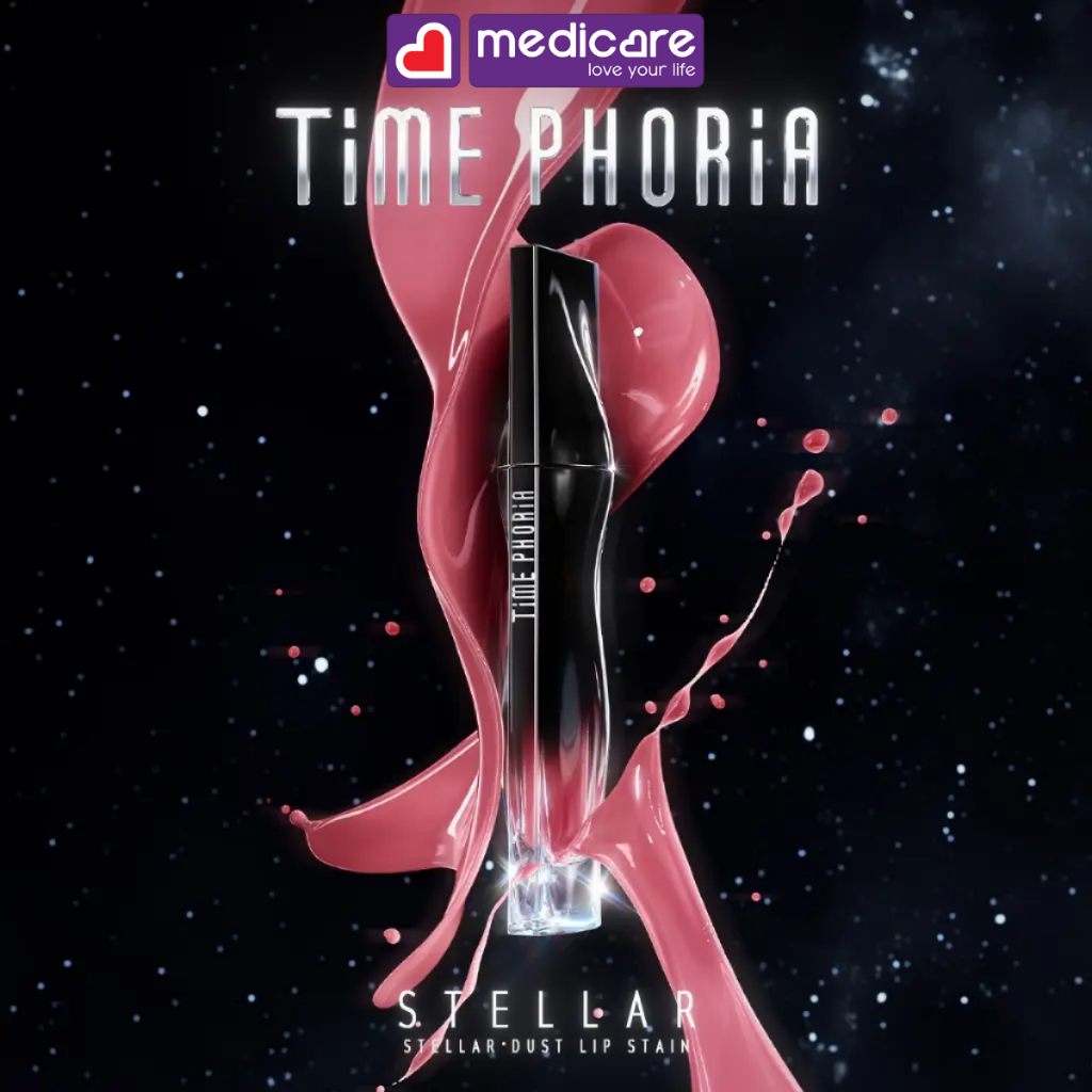 Son Tint Lì Lâu Trôi TIME PHORIA Stellar Dust Lip Stain Lynn 5ml