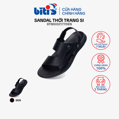 Sandal Thời Trang Si Nam Biti's BTM002177DEN (Đen)