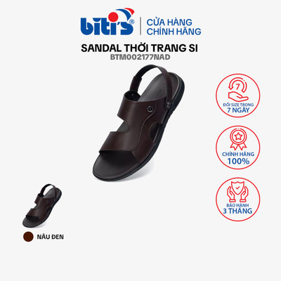 Sandal Thời Trang Si Nam Biti's BTM002177NAD (Nâu đậm)