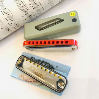 KÈN HARMONICA DIATONIC TONE C 10 LỖ KÈM HỘP ĐỰNG