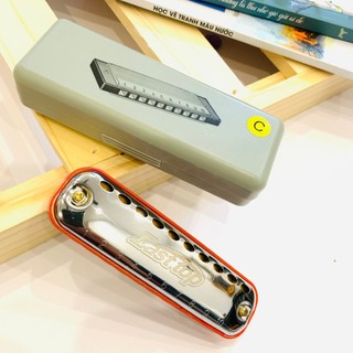 KÈN HARMONICA DIATONIC TONE C 10 LỖ KÈM HỘP ĐỰNG