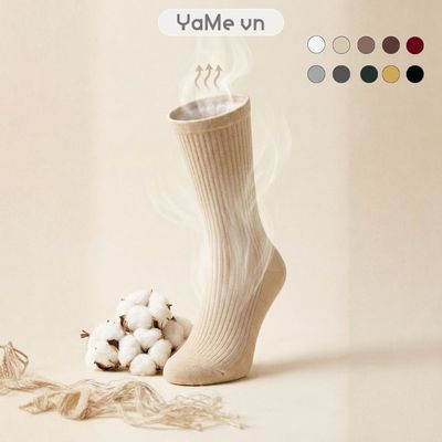 Vớ Basic Cổ Trung Khử Mùi Nhiều Màu NB 008 23675 |YaMe|