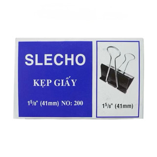(Combo 5 hộp) Kẹp bướm 41mm Slecho 1 hộp 12 cái