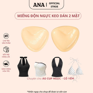 Miếng Độn Ngực Keo Dán 2 Mặt Mút Đệm Tam Giác Giúp Nâng V1 Tạo Khe V1 Dành Cho Bikini, Áo Bra 049