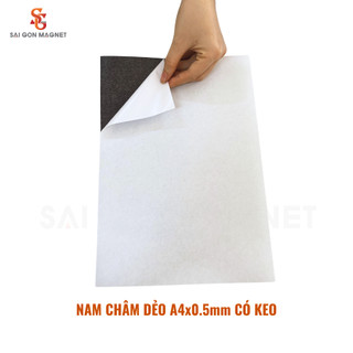 [NCSG] Nam châm lá A4 có keo