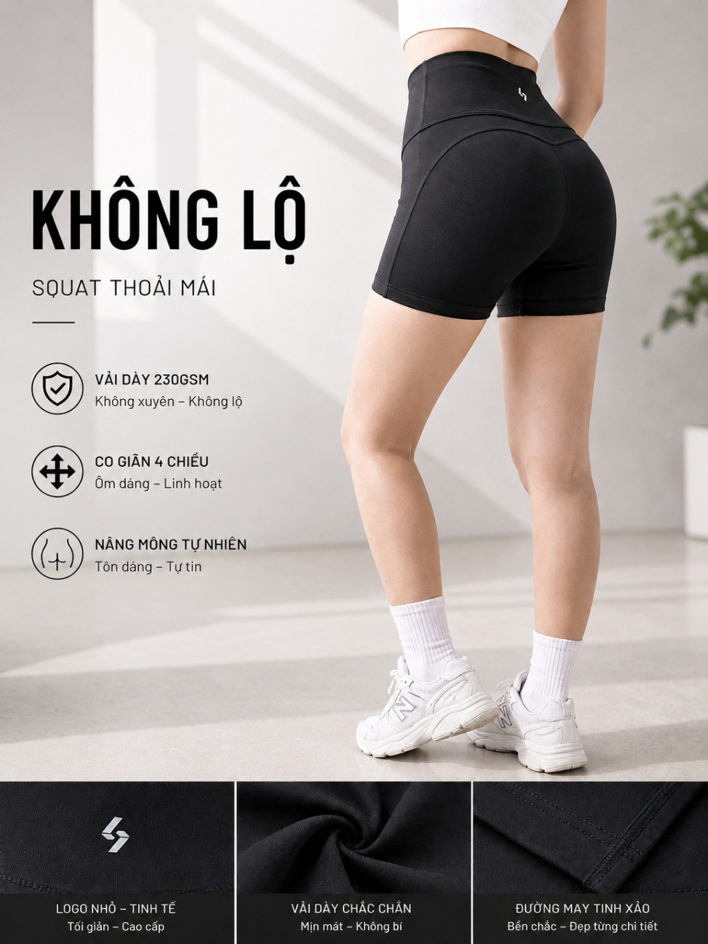 S11-18N — Set đồ tập nữ phối lưới 2