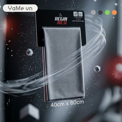 Khăn Thể Thao Microfiber Siêu Mềm Mỏng Nhẹ (40x80) BG 011 24135 |YaMe|
