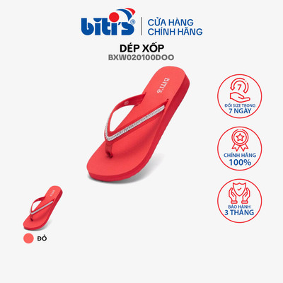 Dép xốp Nữ Biti's BXW020100DOO (Đỏ)