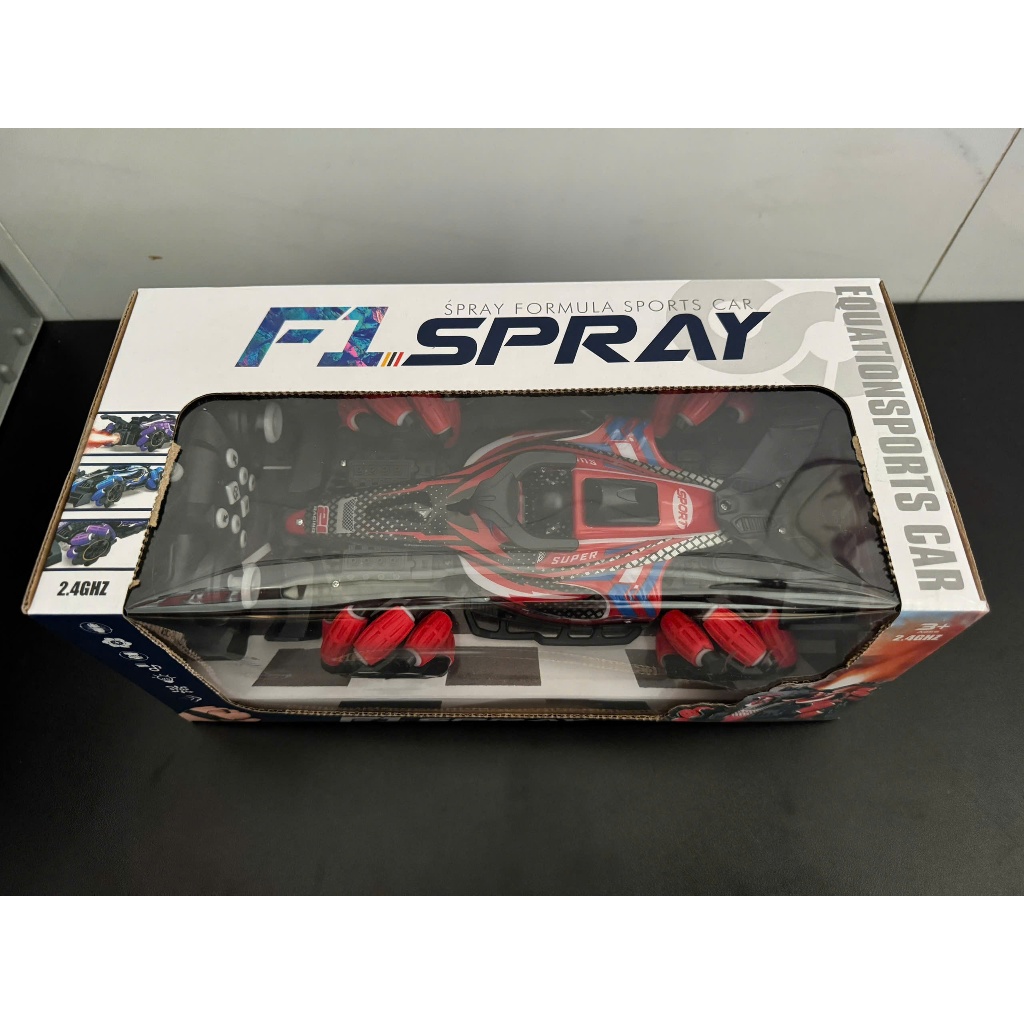 Xe Đua F1 Điều Khiển Từ Xa-Xe Địa Hình F1 Spray Có Đèn Nhạc Và Phun Khói Độc Đáo Chơi Cho Bé