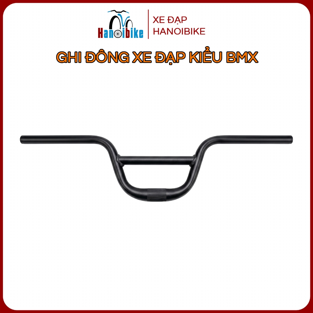 GHI ĐÔNG NHÔM XE ĐẠP KIỂU BMX / CRUISER CÓ THANH GIẰNG - CỠ CỔ 31.8MM