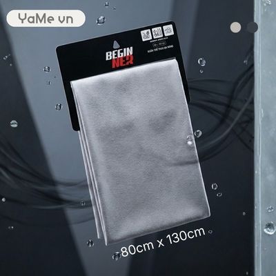 Khăn Thể Thao Microfiber Siêu Mềm Mỏng Nhẹ (80x130) BG 012 24138 |YaMe|