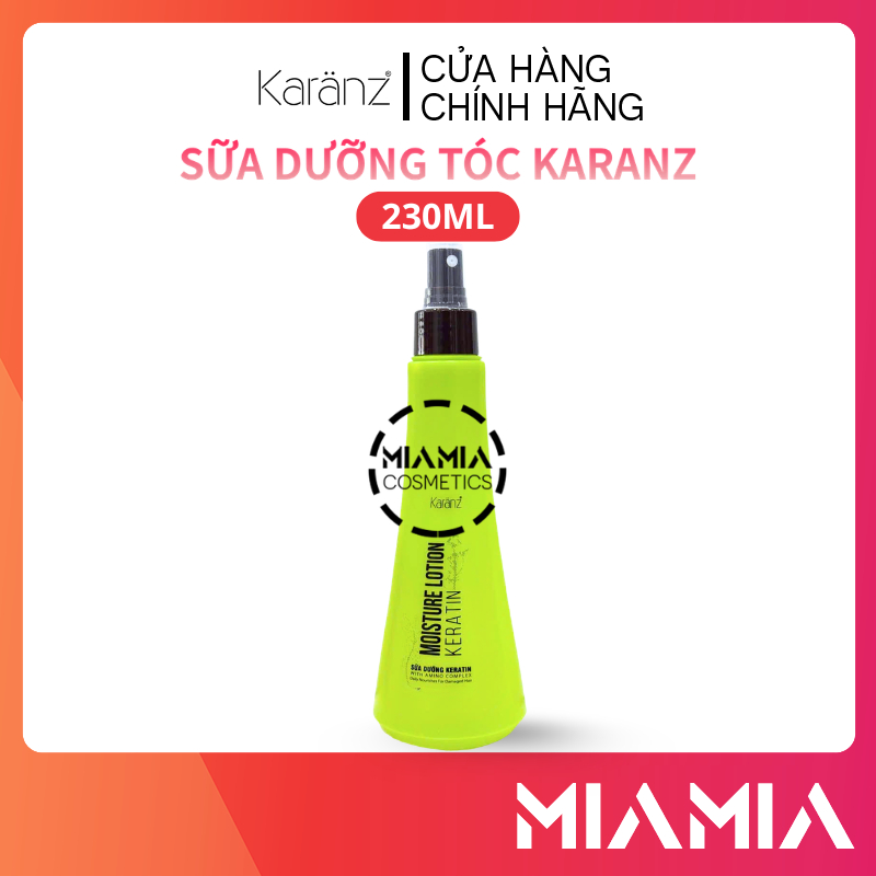 Xịt Dưỡng Tóc Karanz Keratin Moisture Lotion Phương Nghi 230ml Chính Hãng - Miamia