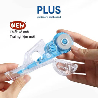 (Combo 2 cây) Băng bút xóa kéo Plus - Whiper V Happy Color WH -105T
