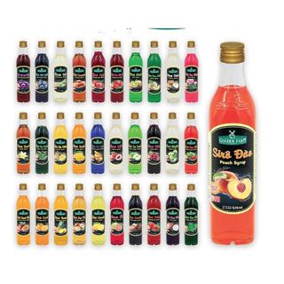 Siro Bạc Hà Golden Farm chai 520ml