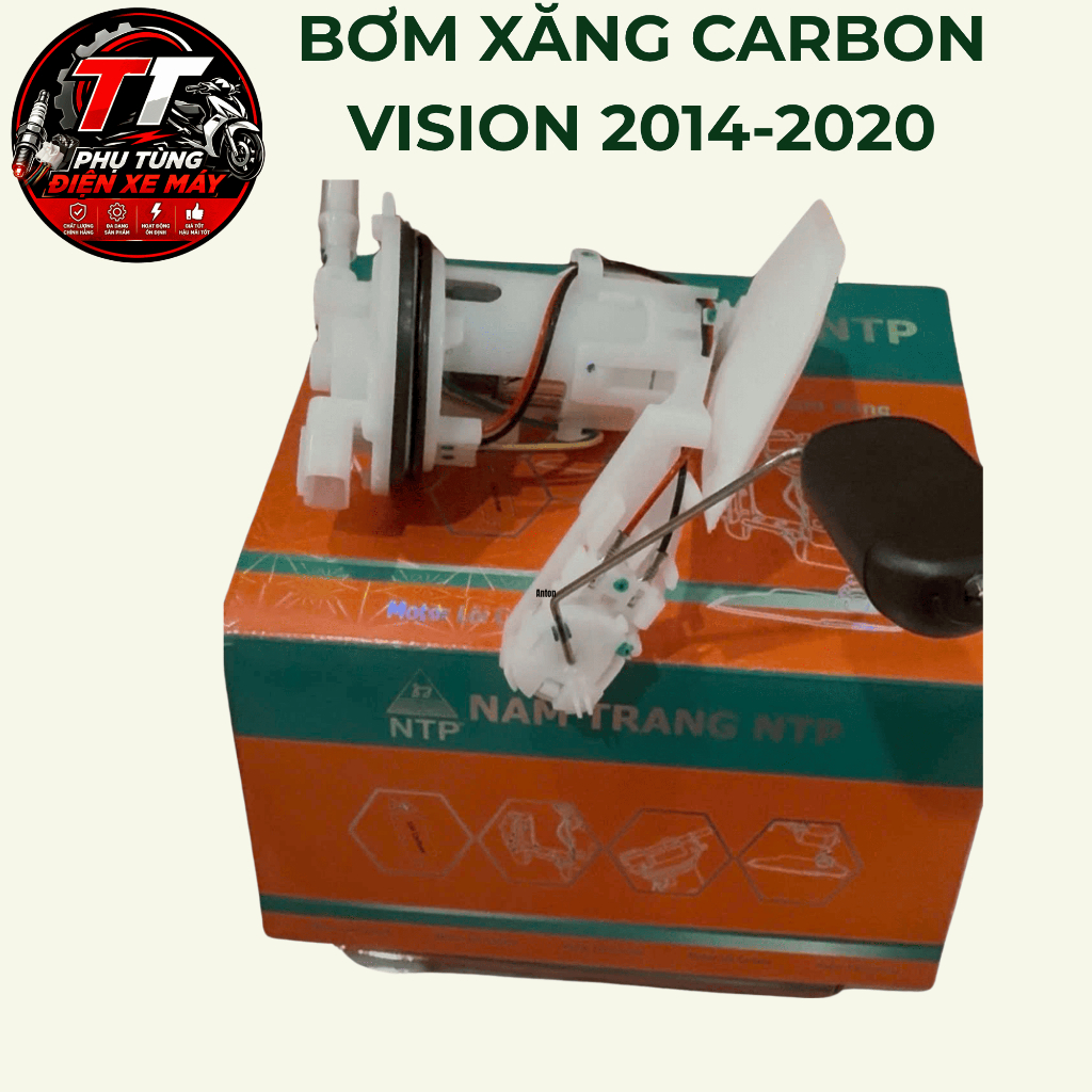 Bơm Xăng Carbon Vision K44 2014-2020 Fi – Cụm Bơm Xăng Honda Vision K44– Đề Êm, Bền Bỉ