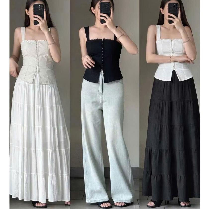 Áo 2 Dây Cúc Gài Vibes 20 THÁNG 05 SHOP MA5399