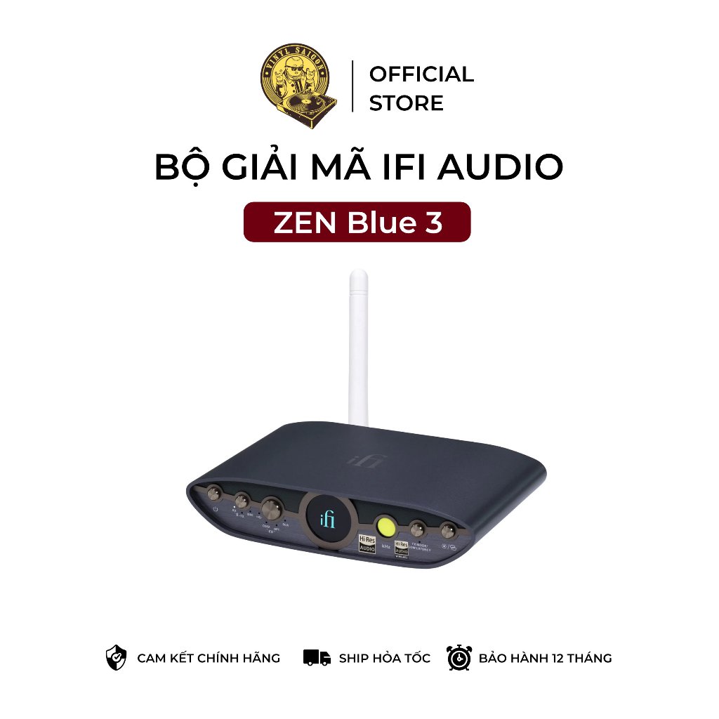 Bộ giải mã Bluetooth DAC iFi ZEN Blue 3 - Bảo hành 12 tháng