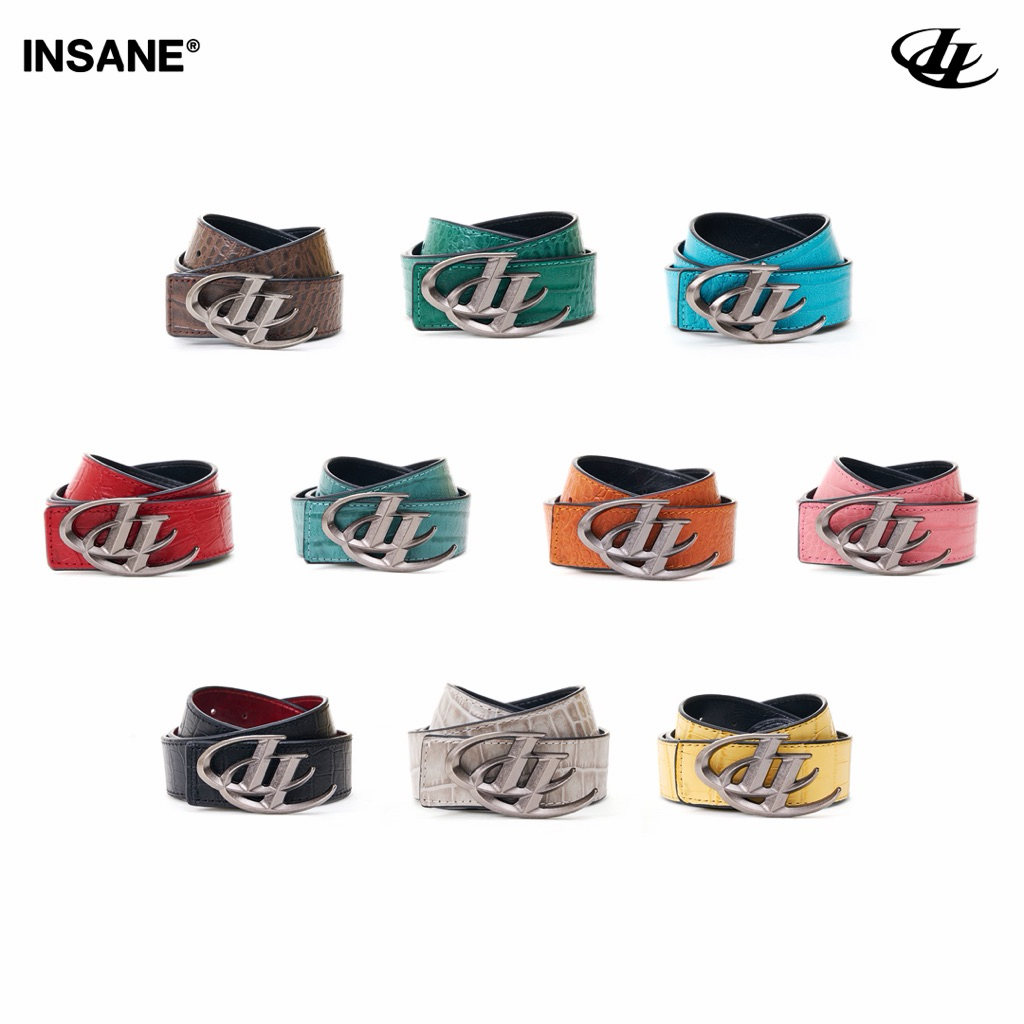 Dây Nịt Da InsaneClo SWITCH CROC BELT Form Unisex Chất Liệu Da Thật Và Ép Pattern Lên Da
