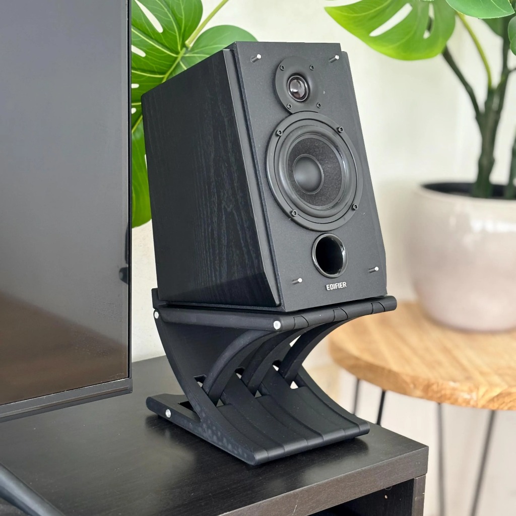 Adjustable Speaker Stand – 3D Printed Riser for stereo systems