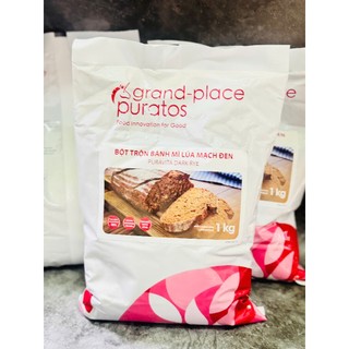 Bột mì đen Puratos 1Kg - Bột trộn lúa mạch đen Puratos 1kg