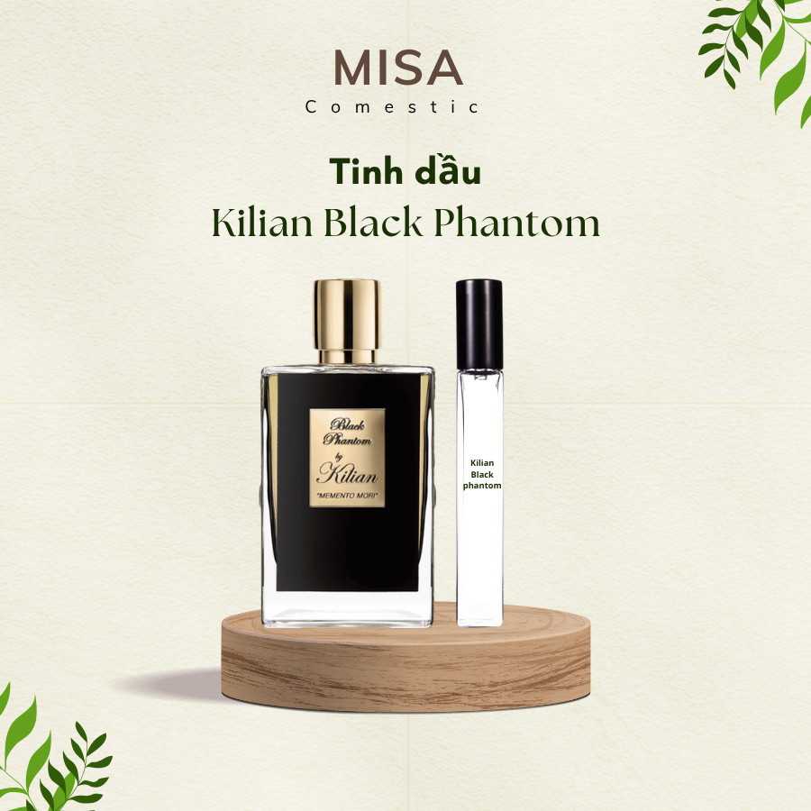 TINH DẦU HOT TRend Kilian Black Phantom I Kilian black phantom I Tinh dầu nước hoa thơm lâu I