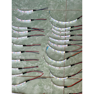 Dây đèn led 12v 6 led , 9 led , 12 led có băng keo dán cố định