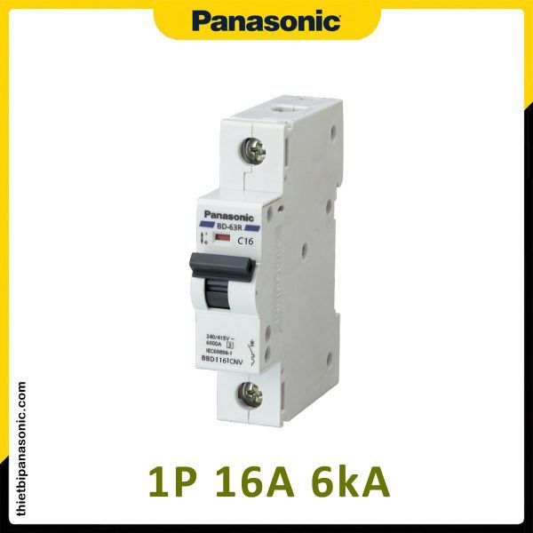 Cầu dao tép 1P 16A Panasonic BBD1161CNV