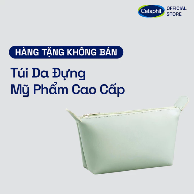 [GIFT] Túi da đựng mỹ phẩm cao cấp