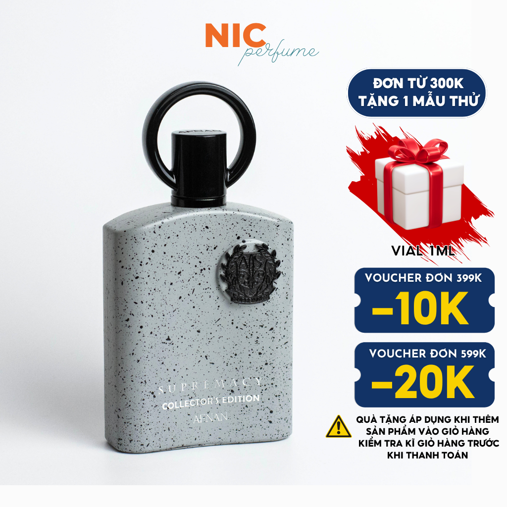 Nước hoa nam Afnan Supremacy Collector Edition 10ml