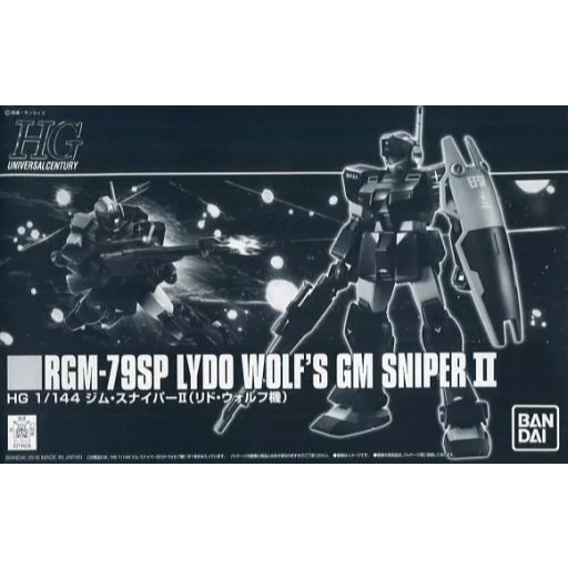 Mô Hình Gundam P-Bandai HGUC RGM-79SP Lydo Wolf's GM Sniper II