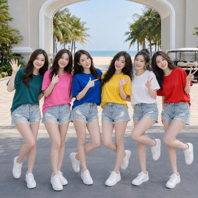 Áo phông nữ dáng rộng NA03 trơn nhiều màu sắc chất liệu thun cotton Loza PH403298