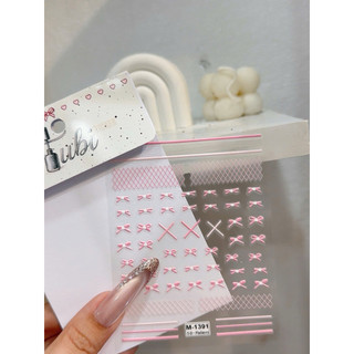 SALE STICKER NỔI 5D NƠ (1391-1392-1722)