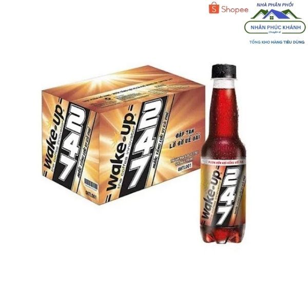 [1 Thùng/ 24 Chai] Wake Up 247 330Ml
