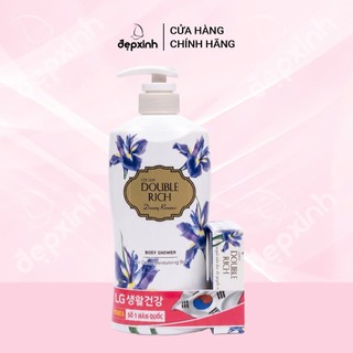 Sữa tắm Double Rich hoa Iris 550g