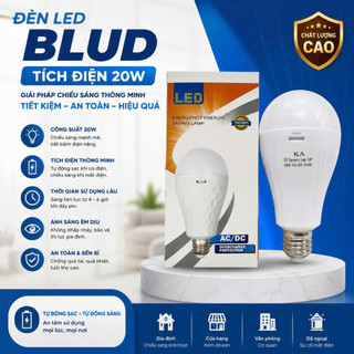 Bóng Đèn Tích Điện Siêu Sáng, Kiểu BULB