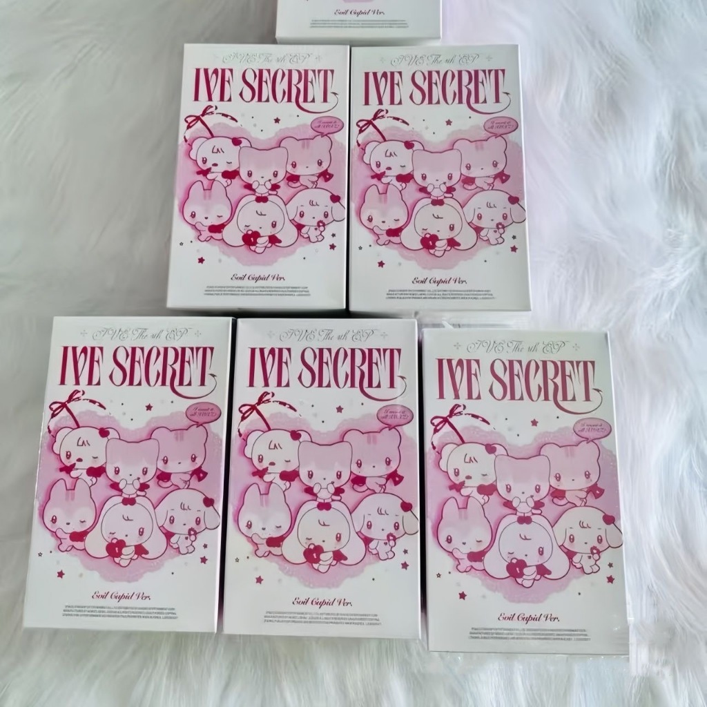 ✨ Album IVE SECRET 4th EP Evil Cupid Doll Ver Wonyoung Yujin Kpop DIVE Gift