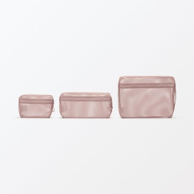 [26SS] MUJI Túi Đựng Đồ Dạng Lưới SML