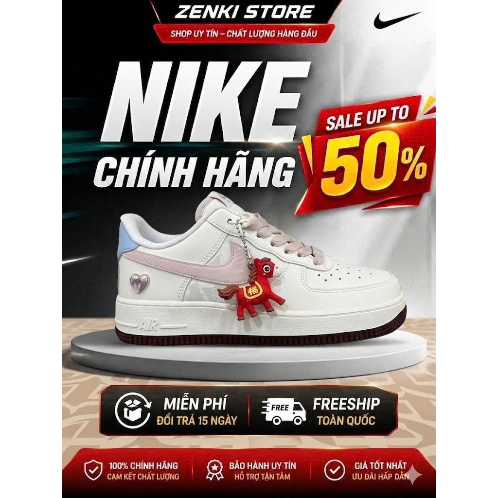 [ZENKI - Chính hãng] Giaygiare.vnGiày Nike AF1 Low Horse Valentine 2026