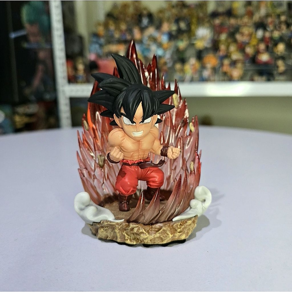 [Chính Hãng Resin] Mô Hình Dragon Ball Son Goku Kaiouken - 7Stars Studio - Full Box - Xin Đọc Phần M