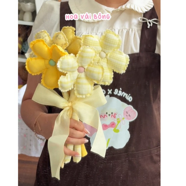 | AIMÉE & OHLALA GIFT SHOP | HOA VẢI BÔNG