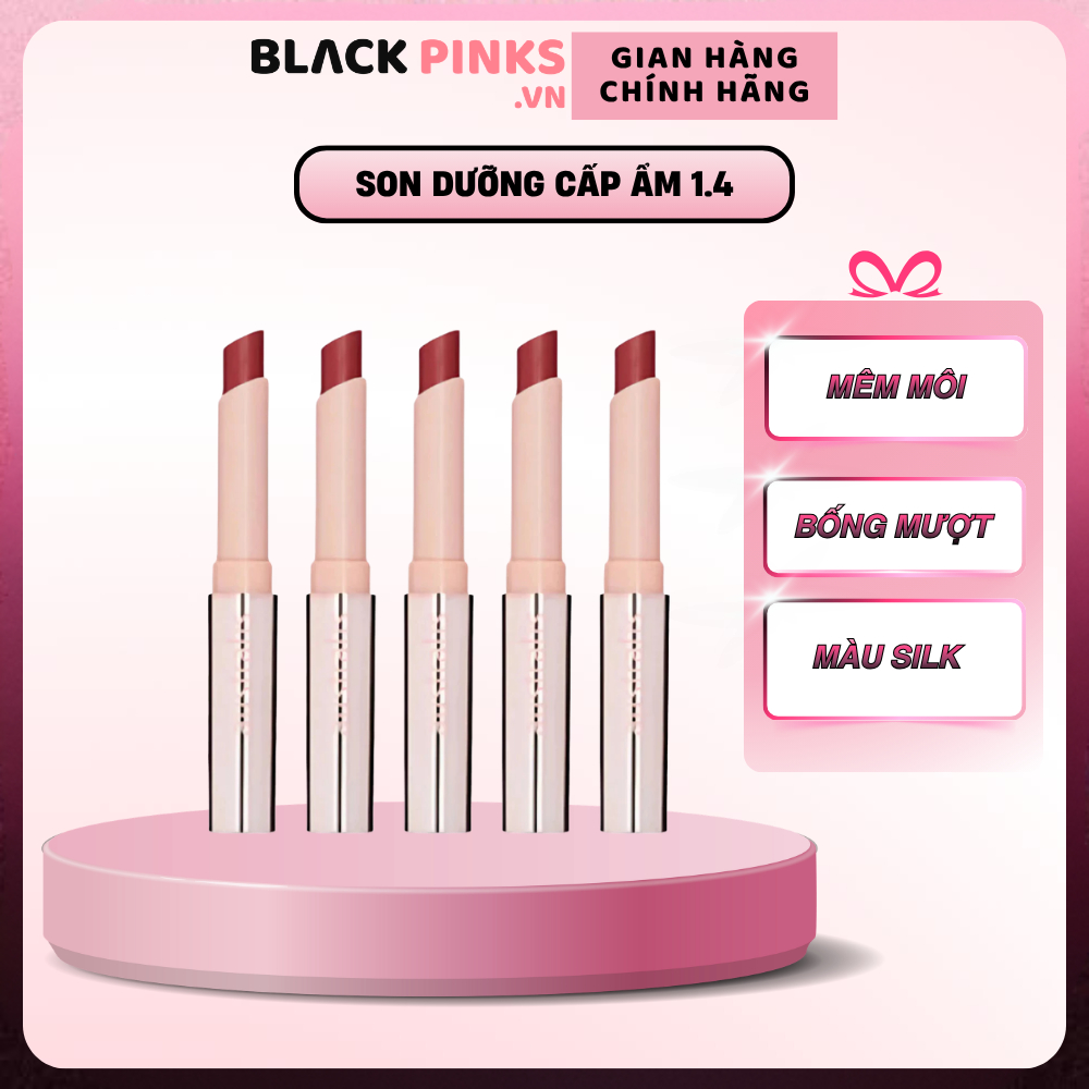 Son dưỡng môi có màu Australis Silk 1.4g dưỡng ẩm và làm mềm môi