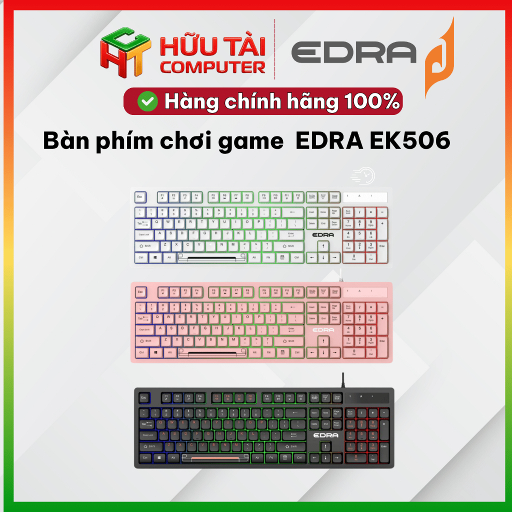 Bàn phím chơi game giả EDRA EK506