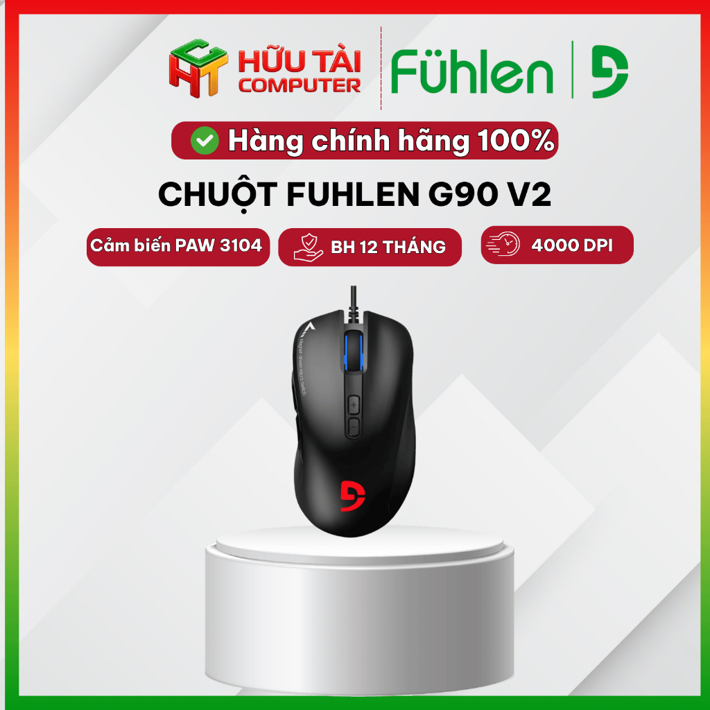 CHUỘT GAMING FUHLEN G90 V2, G90 PRO X