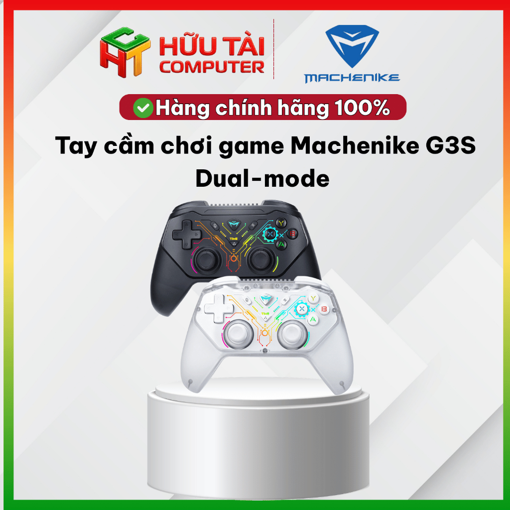 Tay cầm chơi game Machenike G3S Dual-mode (Black)